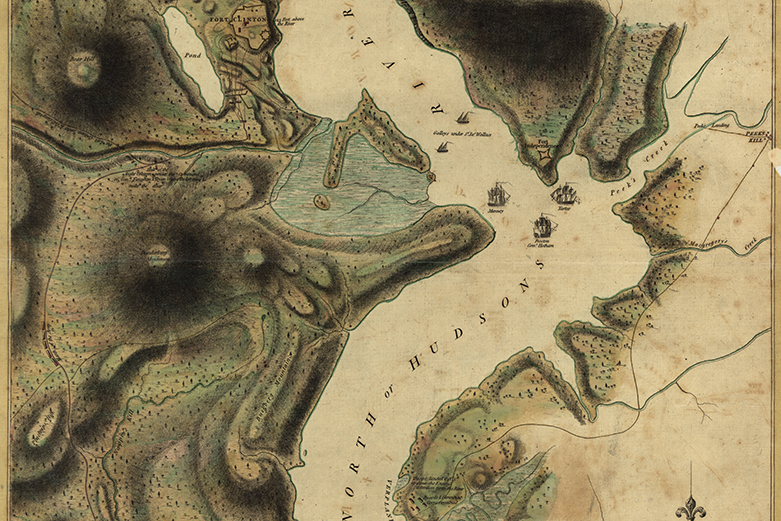 1784 Fort Montgomery and Clinton Map 1784 Fort Montgomery and Clinton Map