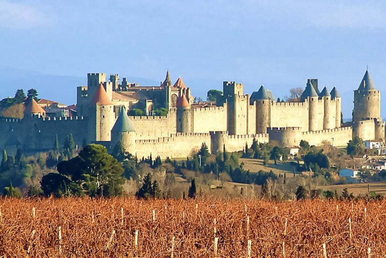 Carcassonne-vignes
